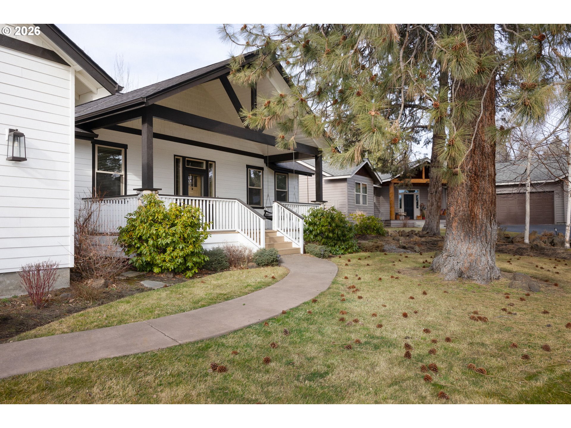 20246 Gaines Court Bend, OR 97702 - Photo 28 of 37 a view of a yard in front of a house