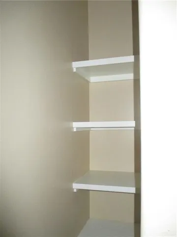 a view of walk in closet