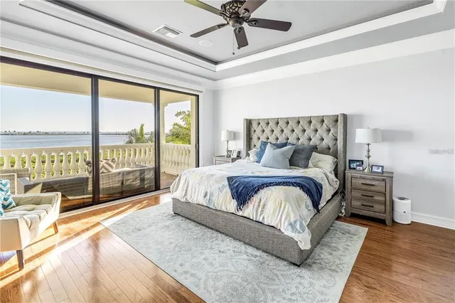 a view of balcony with a potted plant