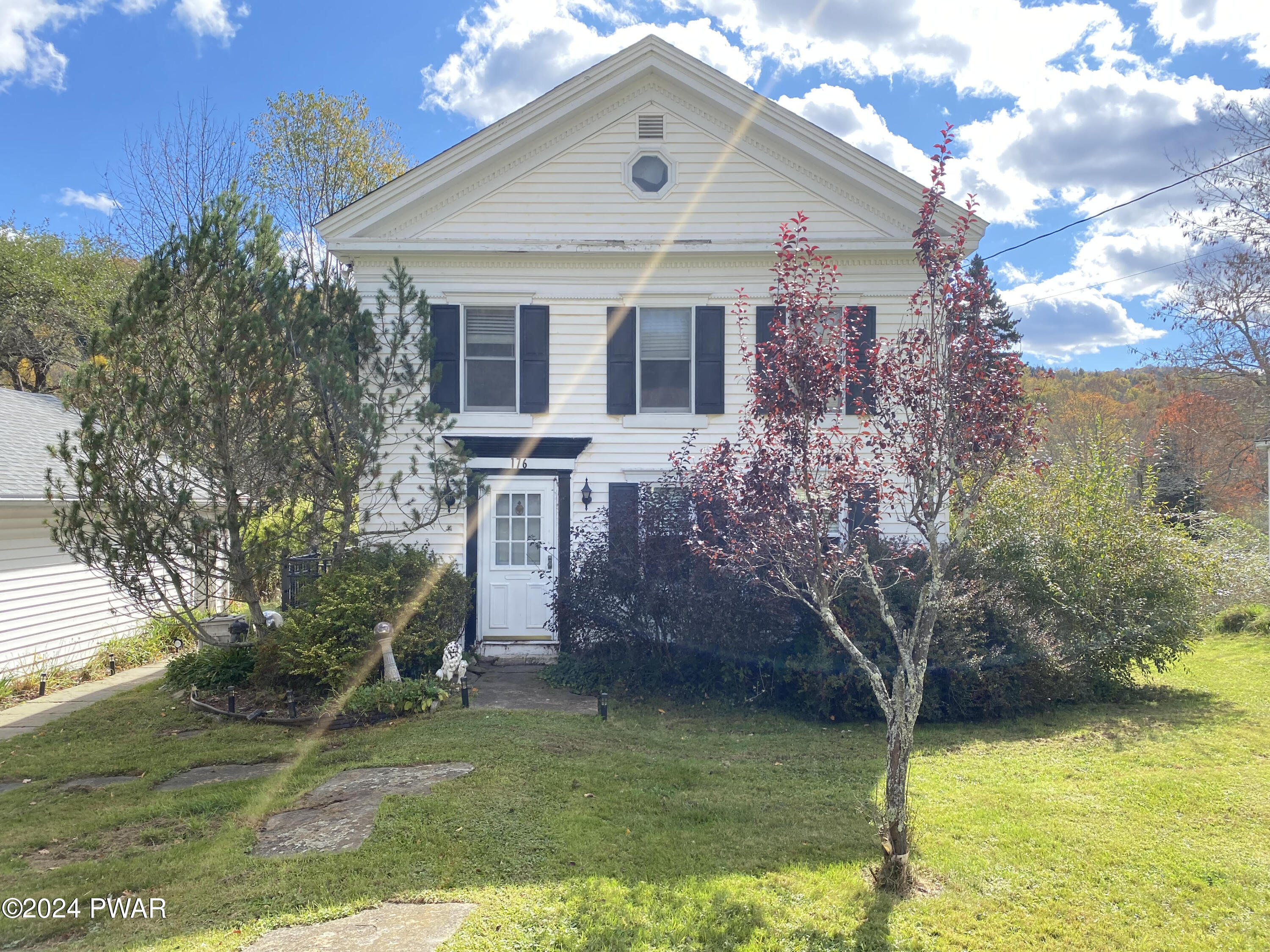 Front of the home