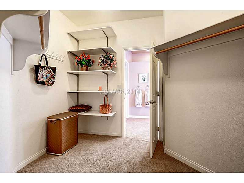 1064 Calico Ridge Drive Henderson, NV 89011 - Photo 20 of 35 Property Photo. Walk In Closet