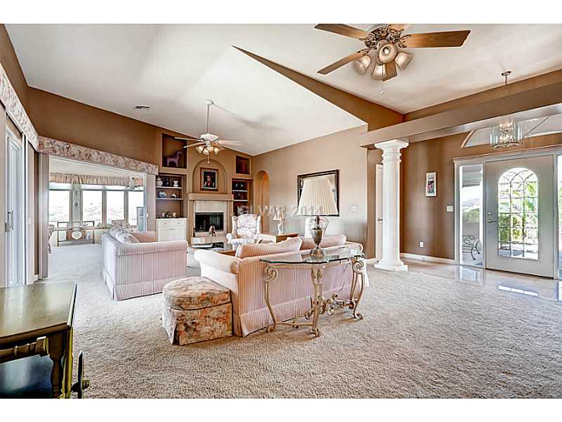 1064 Calico Ridge Drive Henderson, NV 89011 - Photo 3 of 35 Property Photo. Living Room and Entry Foyer