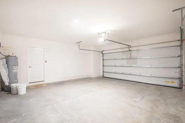 an empty room with a empty space