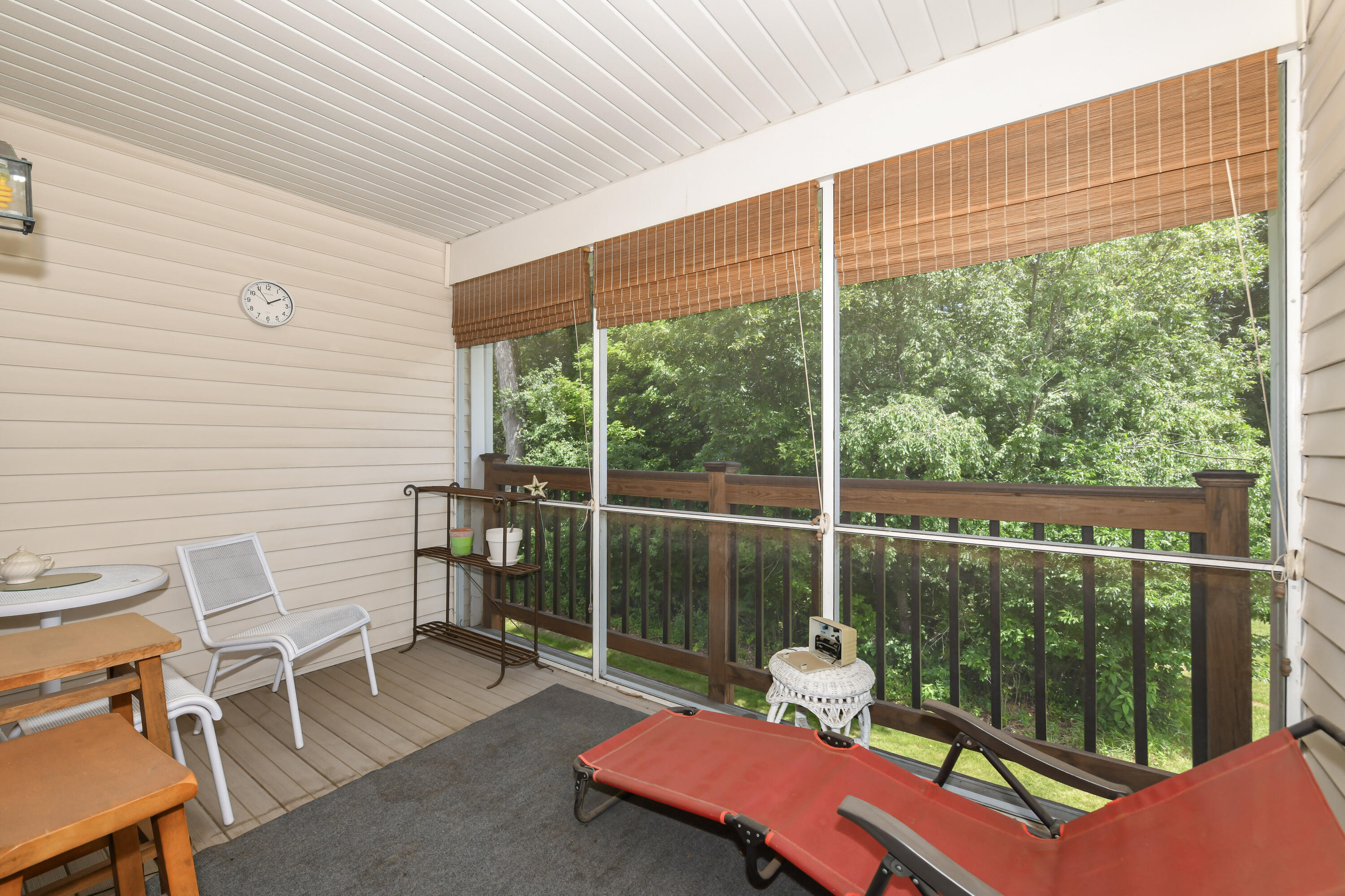 91 Potawatomi Road, Unit J4 Williams Bay, WI 53191 - Photo 13 of 33 Screened In Balcony
