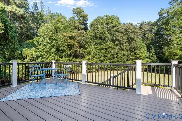a view of deck and patio