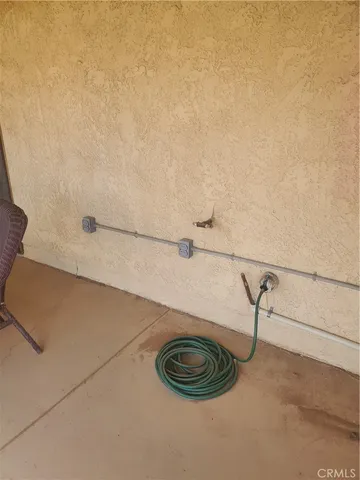 a close view of a tap