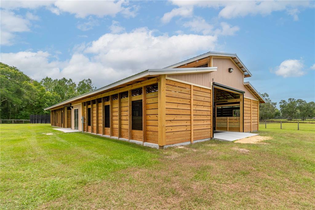 6140 Northwest 145th Avenue Road Morriston, FL 32668 - Photo 45 of 63 a view of a house with a backyard