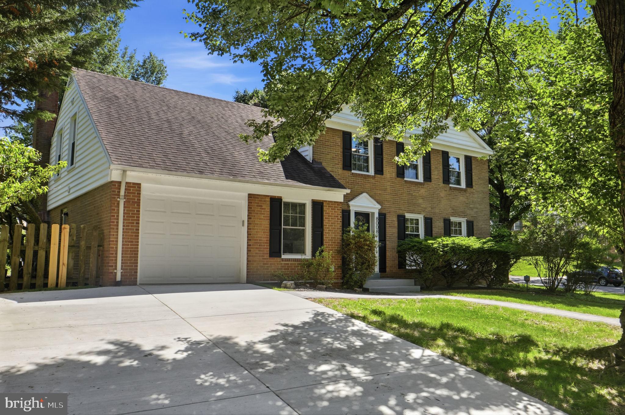 8008 Inspection House Road Potomac, MD 20854 - Photo 2 of 43 Charming brick home in lush surroundings.