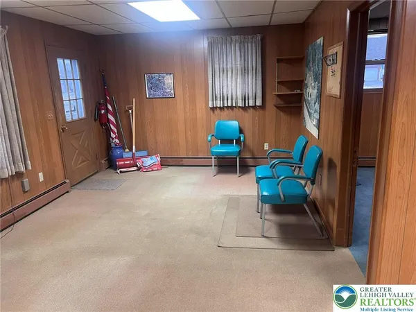 a view of empty room