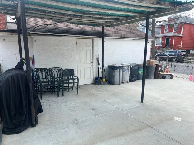 a view of storage and utility room