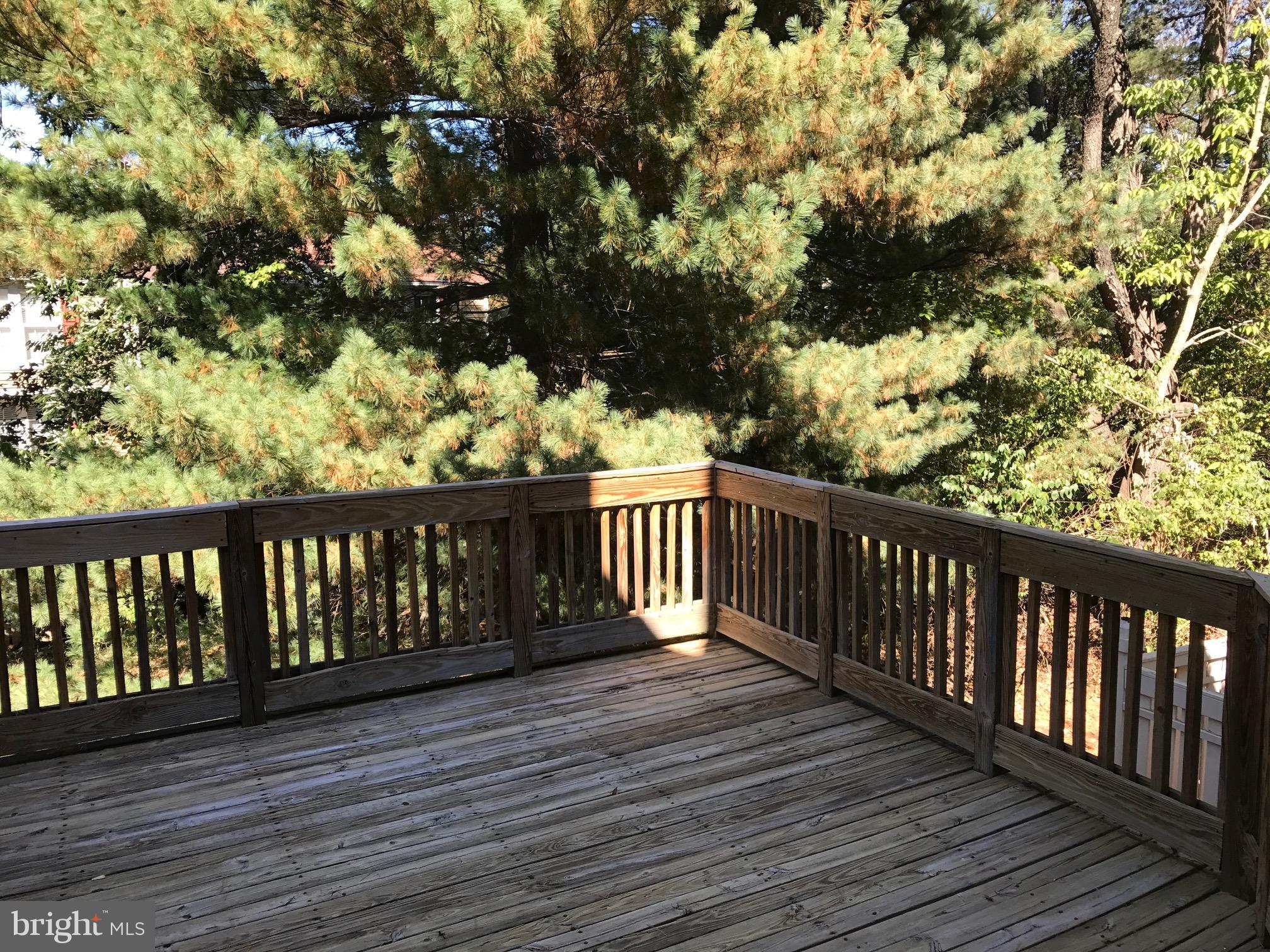 1717 Whisperhill Drive Reston, VA 20194 - Photo 5 of 10 a balcony with wooden floor and fence
