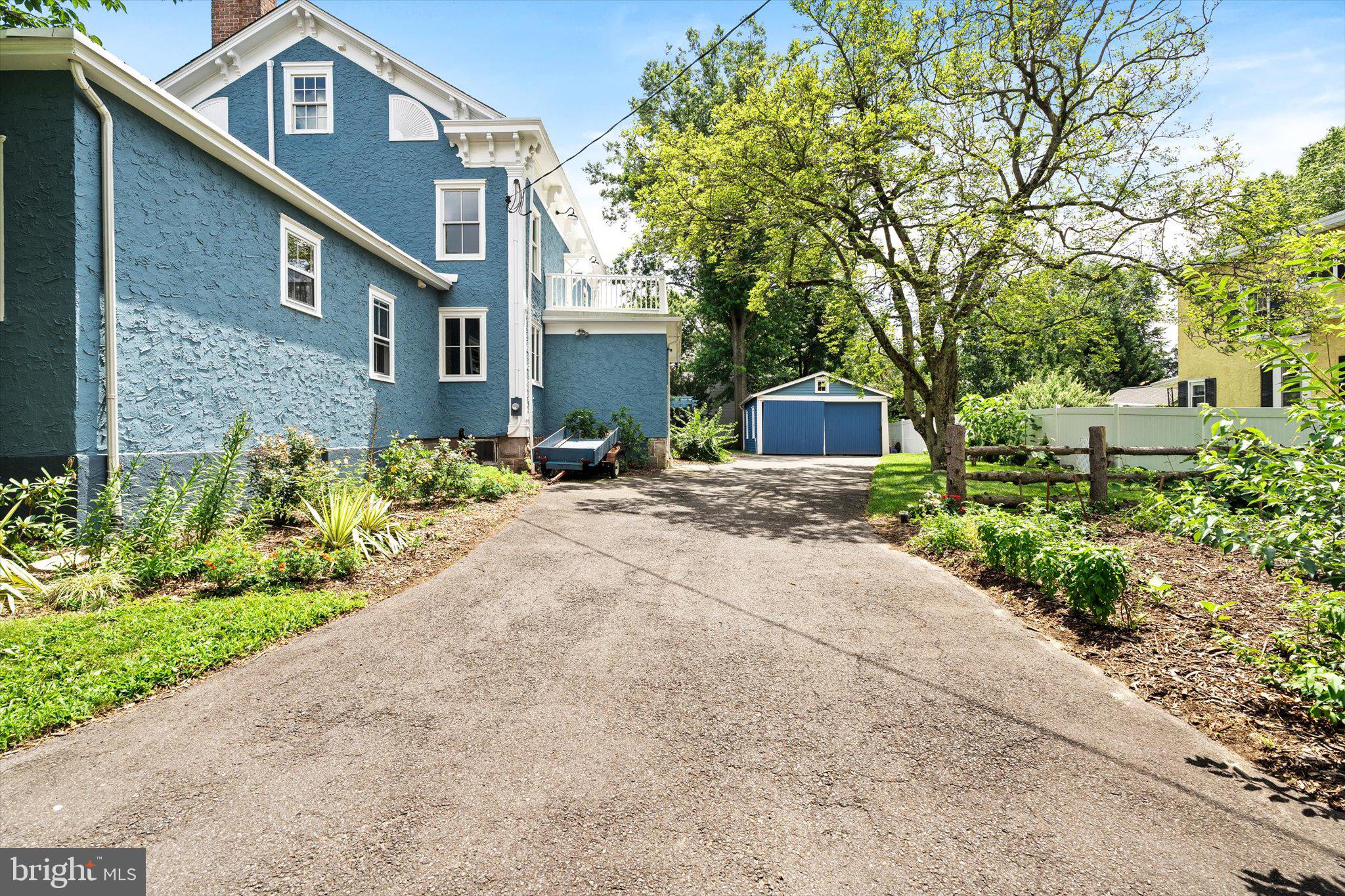 302 South Main Street Hightstown, NJ 08520 - Photo 28 of 39 a pathway of a house with a yard