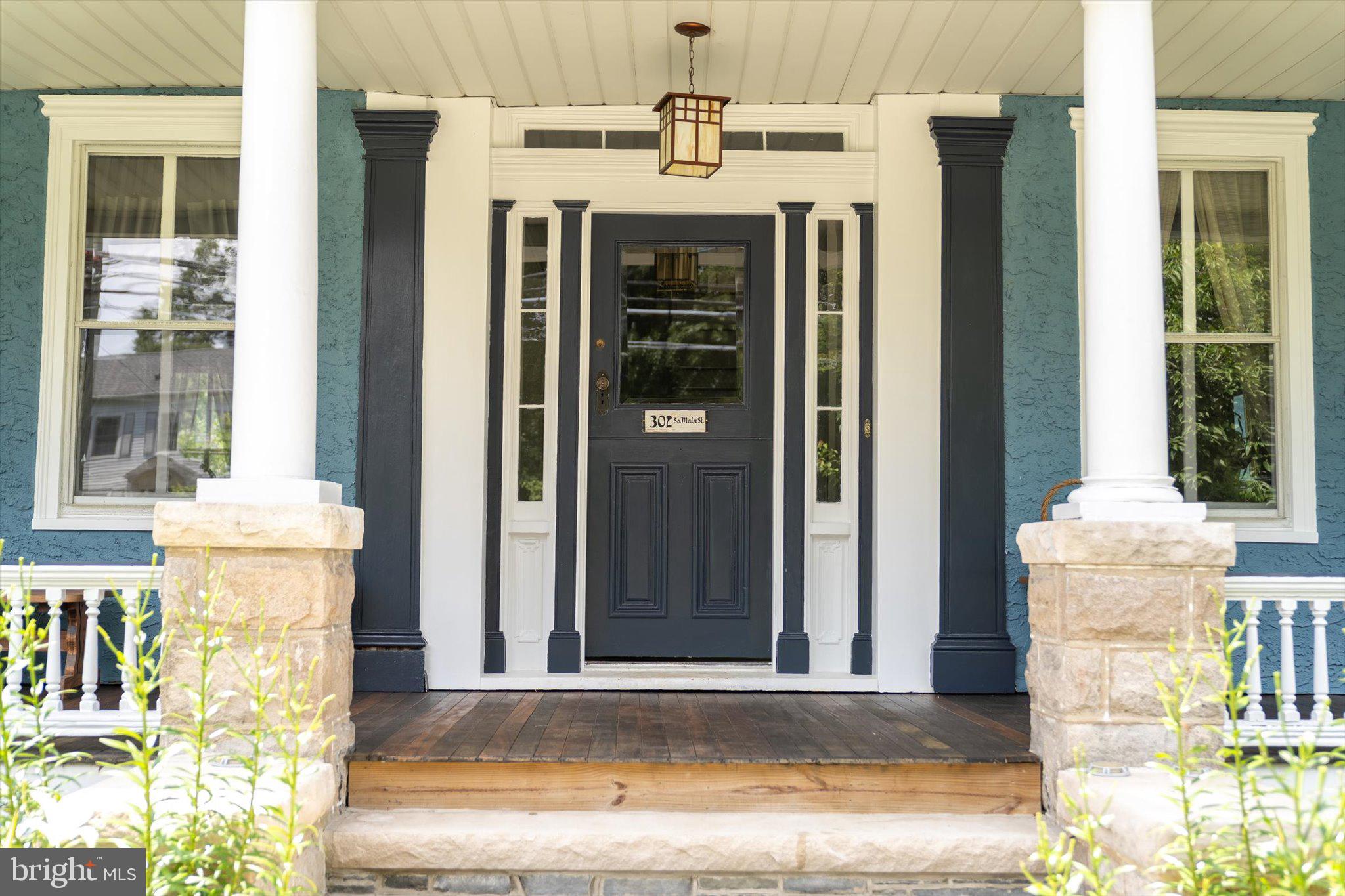 302 South Main Street Hightstown, NJ 08520 - Photo 30 of 39 a view of a entryway door front of house