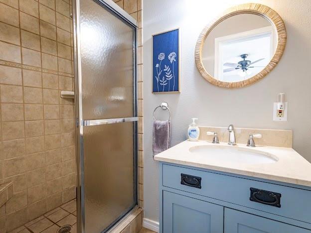 1957 Deer Trail Road Graford, TX 76449 - Photo 19 of 32 a bathroom with a sink and a mirror