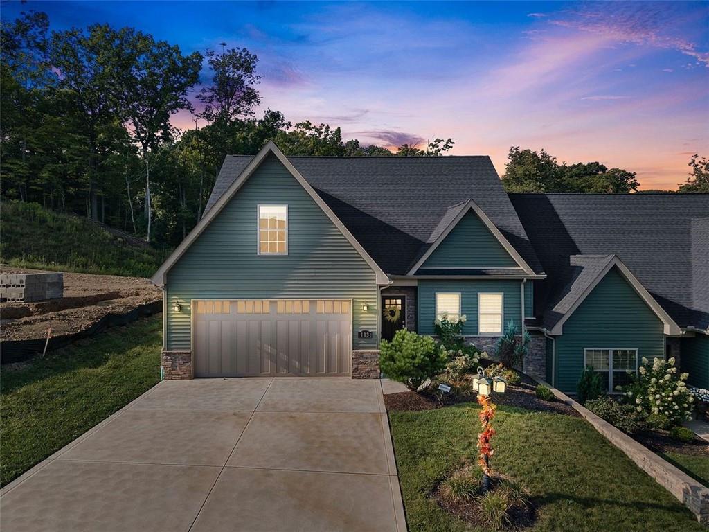 113 Hemingway Lane Coraopolis, PA 15108 - Photo 44 of 44 a front view of a house with garden