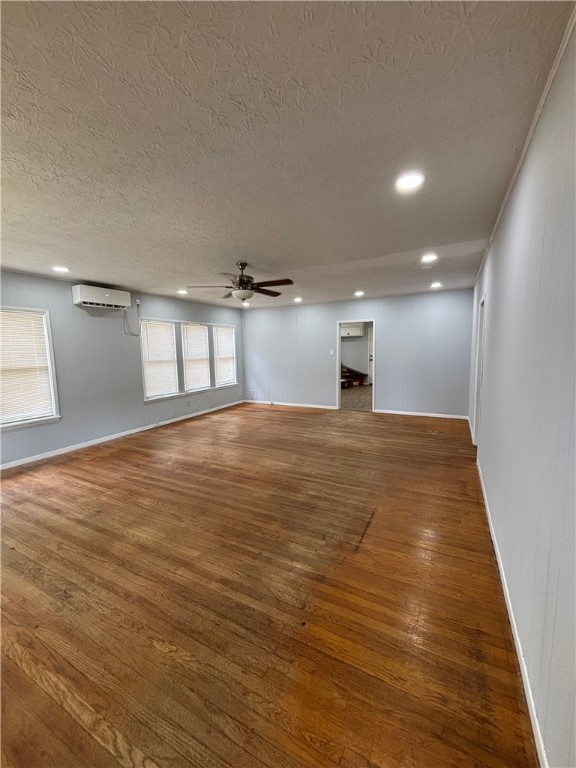 a view of a hallway with an empty room