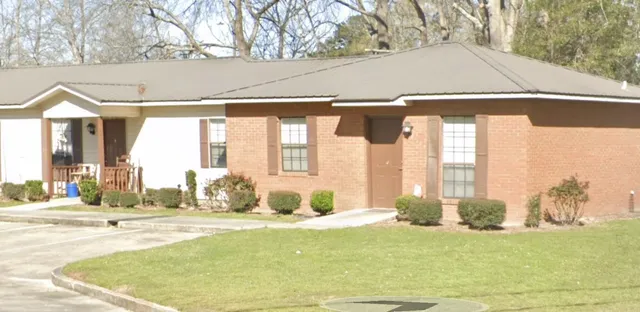 a view of swimming pool from a patio