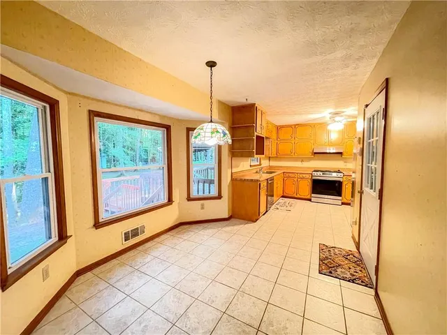 a very nice looking room with a large window