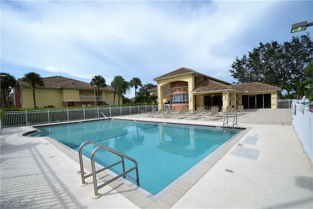 a view of a house with pool