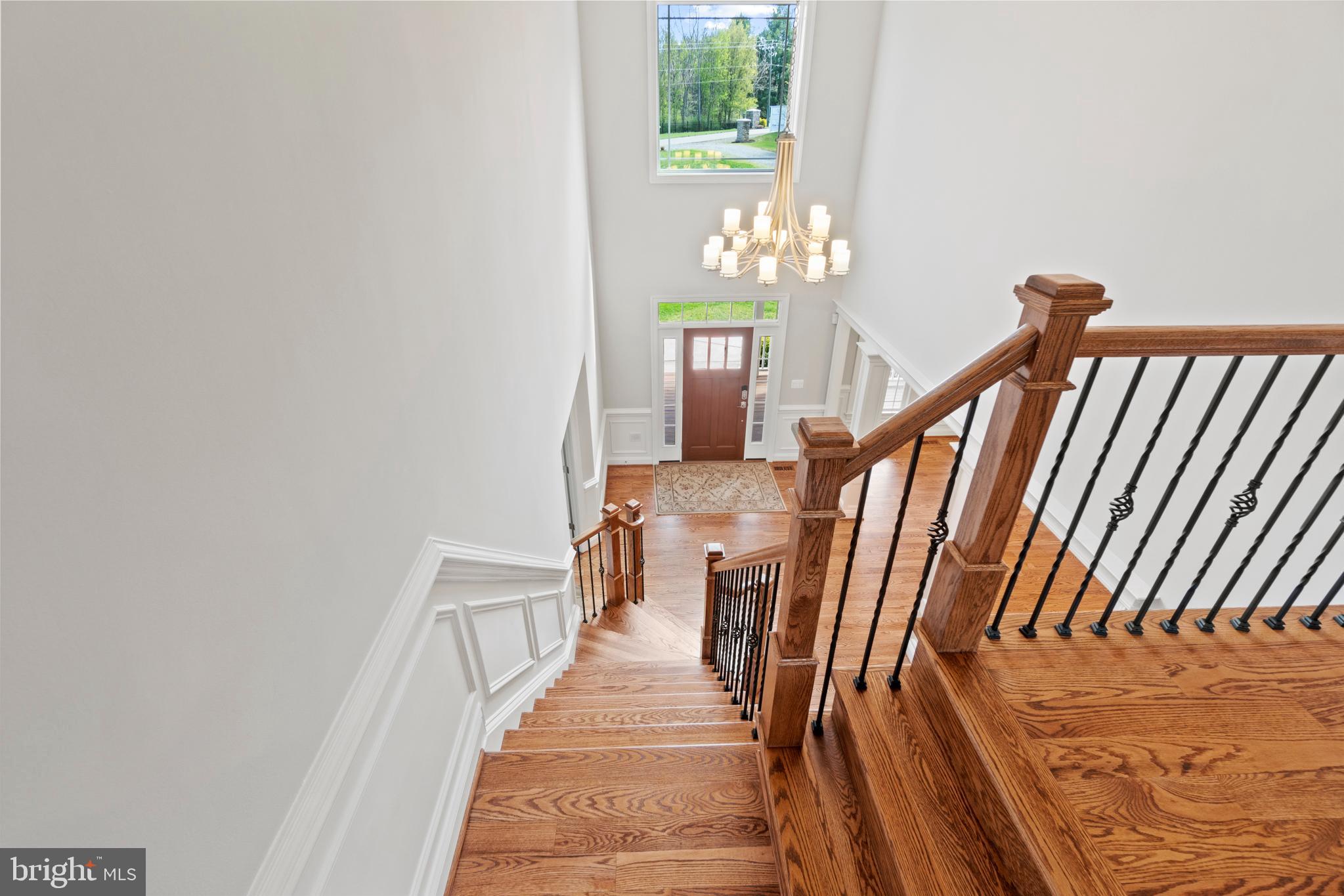 13725 Orlando Road Nokesville, VA 20181 - Photo 41 of 65 a view of entryway and hall with wooden floor
