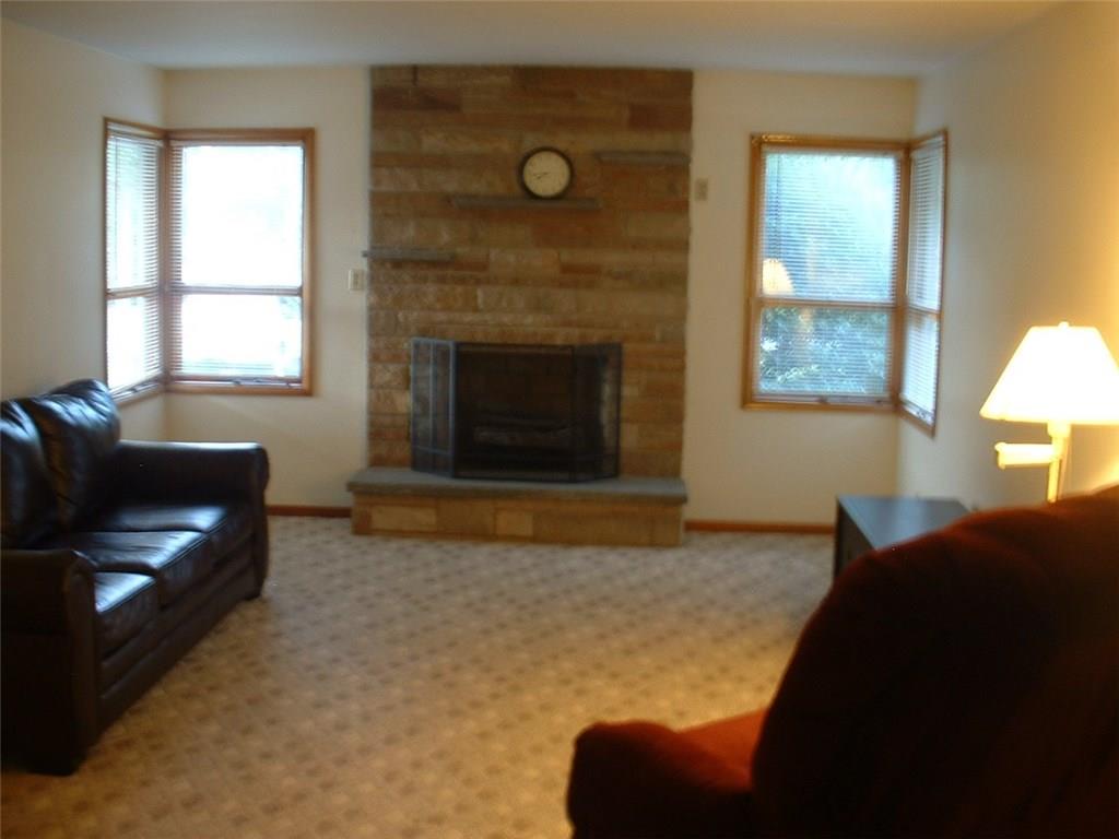 294 South Ben Franklin Road Indiana, PA 15701 - Photo 4 of 12 Spacious Living Room - Gas Log Fireplace
