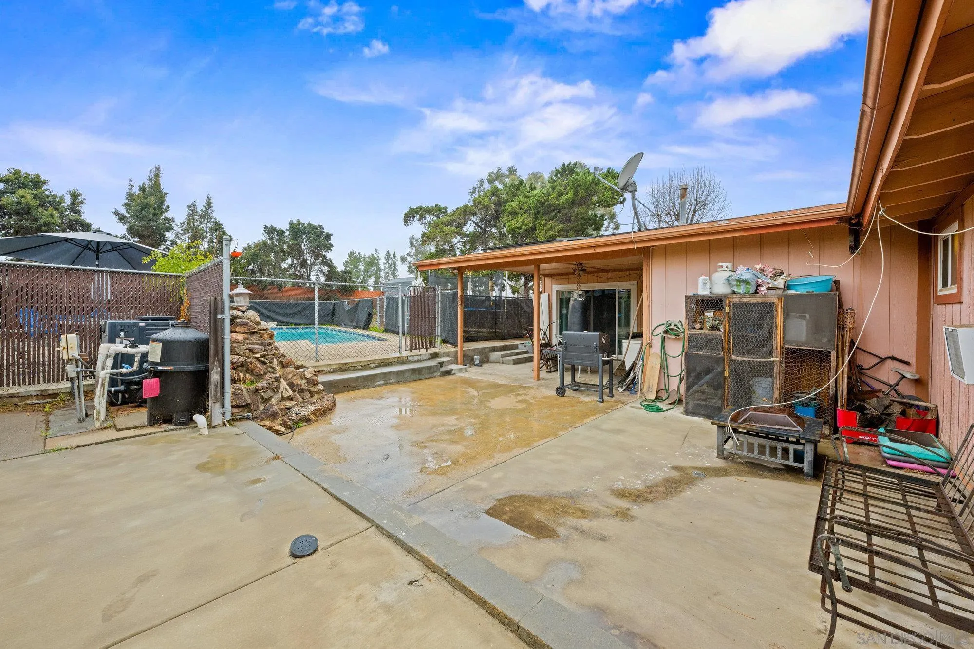 1163 Naranca Avenue El Cajon, CA 92021 - Photo 6 of 15 a view of a house with a patio