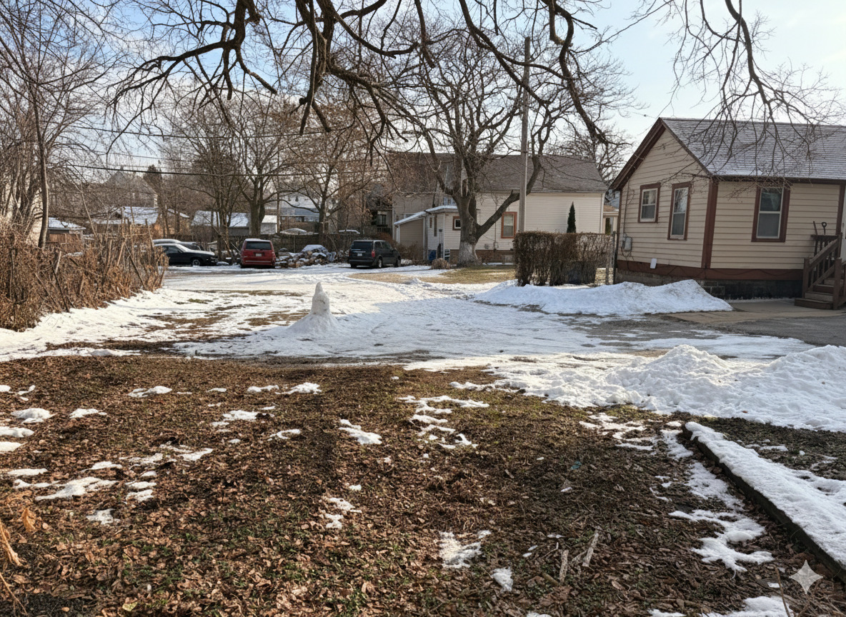 1901 Chicago Road Chicago Heights, IL 60411 - Photo 20 of 20 a view of road with snow on the road