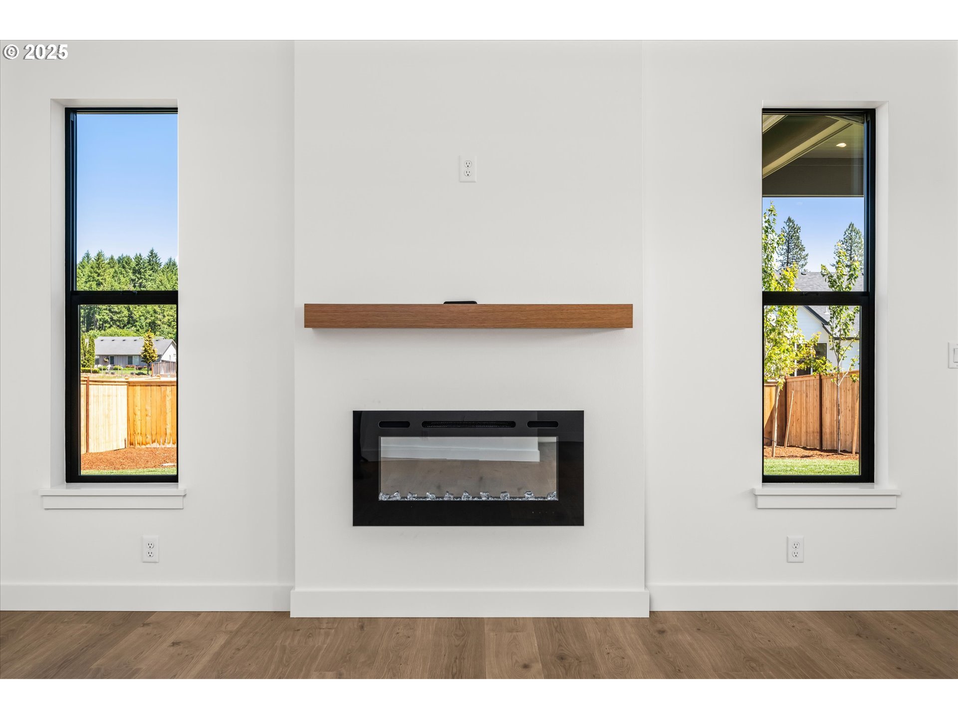 88139 Jameson Way Veneta, OR 97487 - Photo 18 of 26 a black and white photo of a fireplace