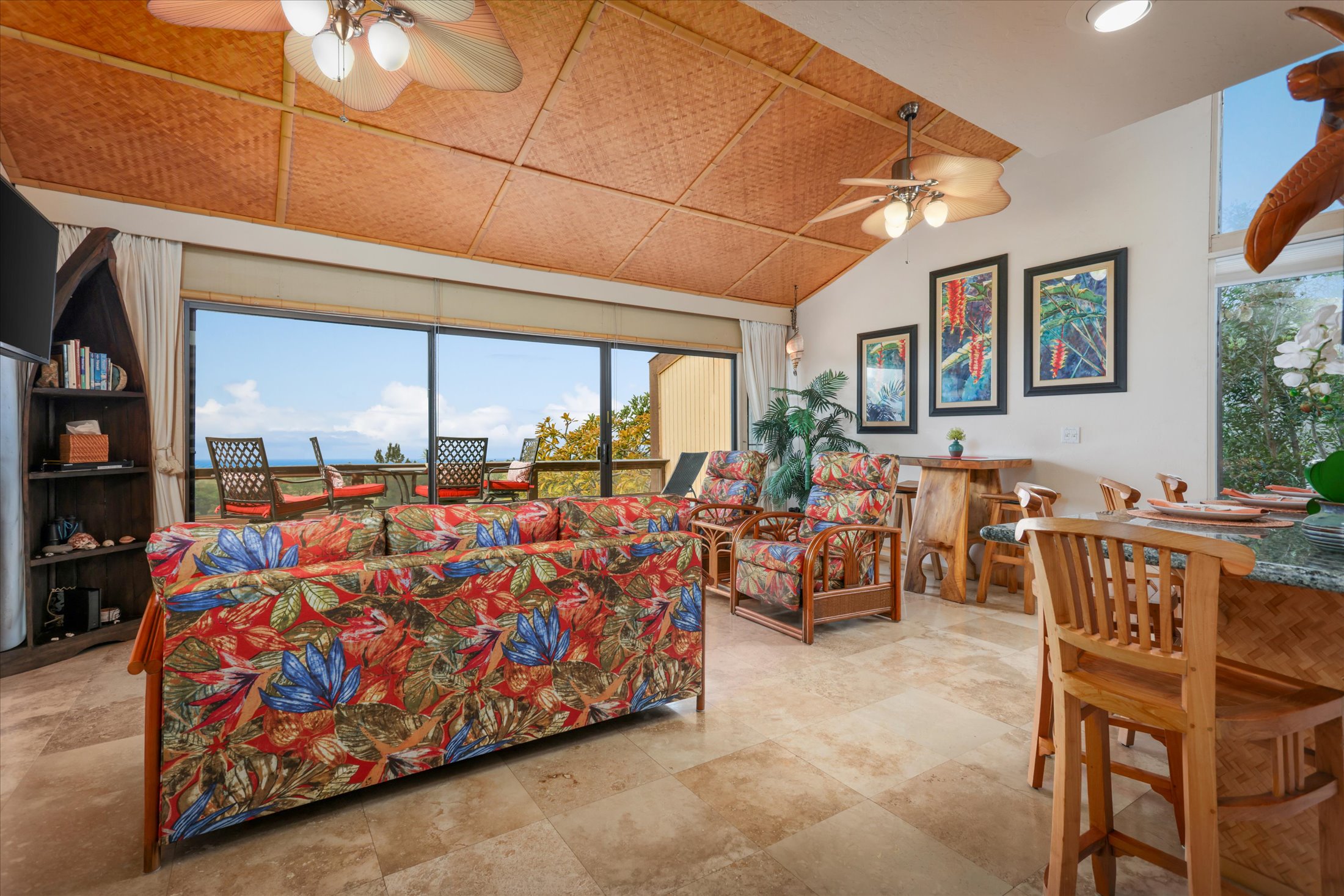 68-1771 Melia Street, Unit G214 Waikoloa, HI 96738 - Photo 7 of 29 a bed room with furniture and a large window