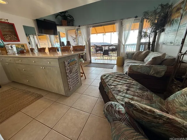 a view of ocean with a beach