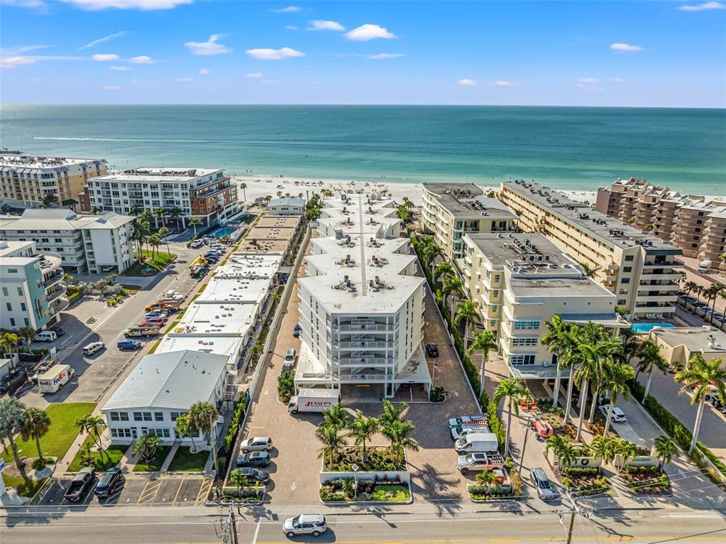 6518 Midnight Pass Road, Unit 407 Sarasota, FL 34242 - Photo 37 of 48 a view of a city with an ocean view