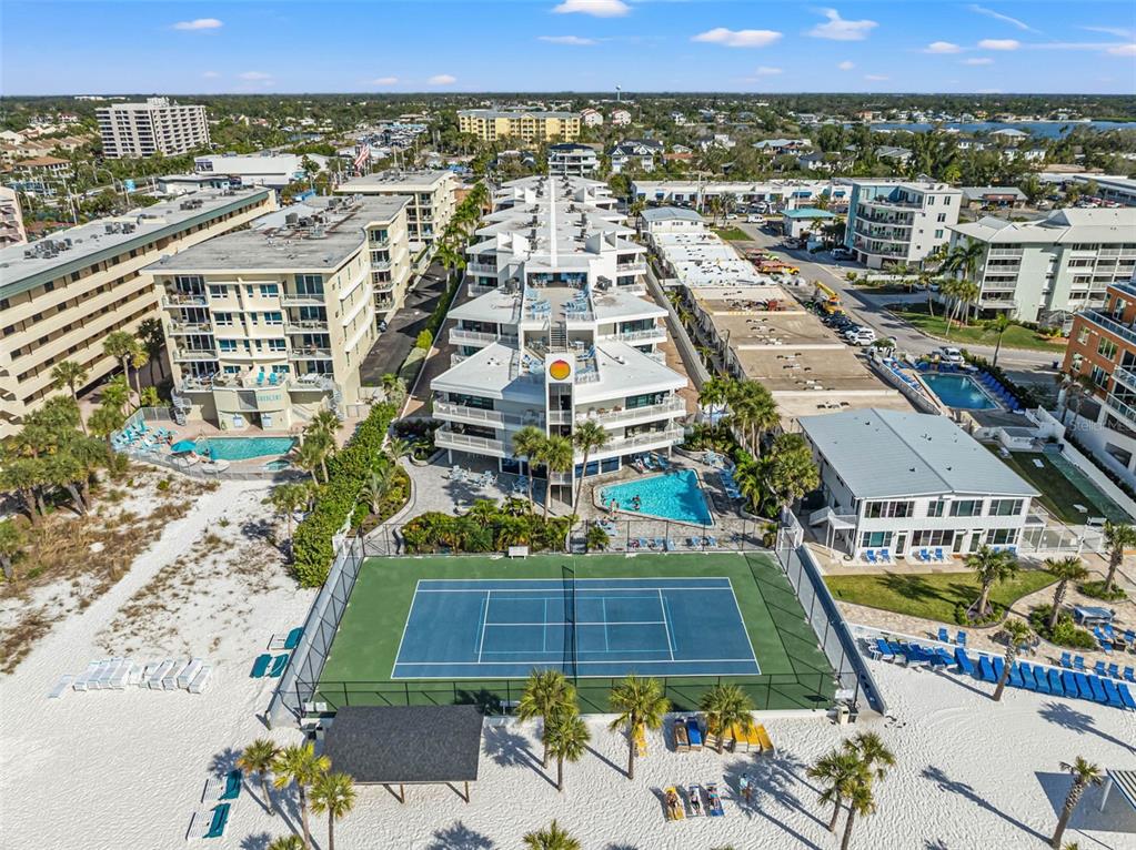 6518 Midnight Pass Road, Unit 407 Sarasota, FL 34242 - Photo 46 of 48 an aerial view of a city