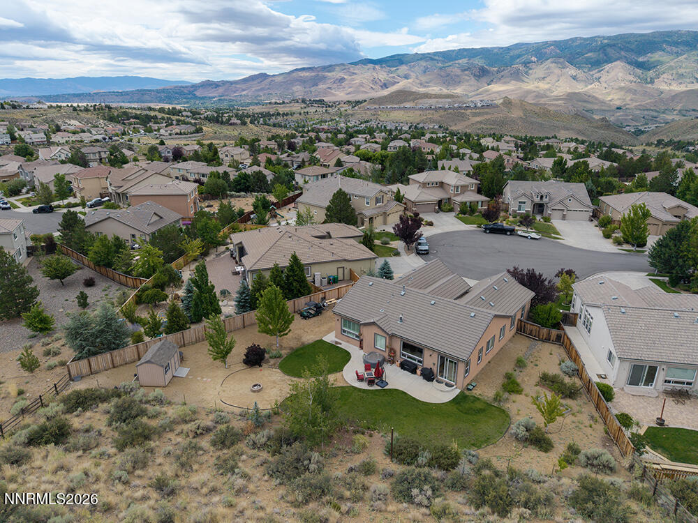 7865 Peavine Trail Court Reno, NV 89523 - Photo 31 of 33 Aerial Backyard4 1000x700