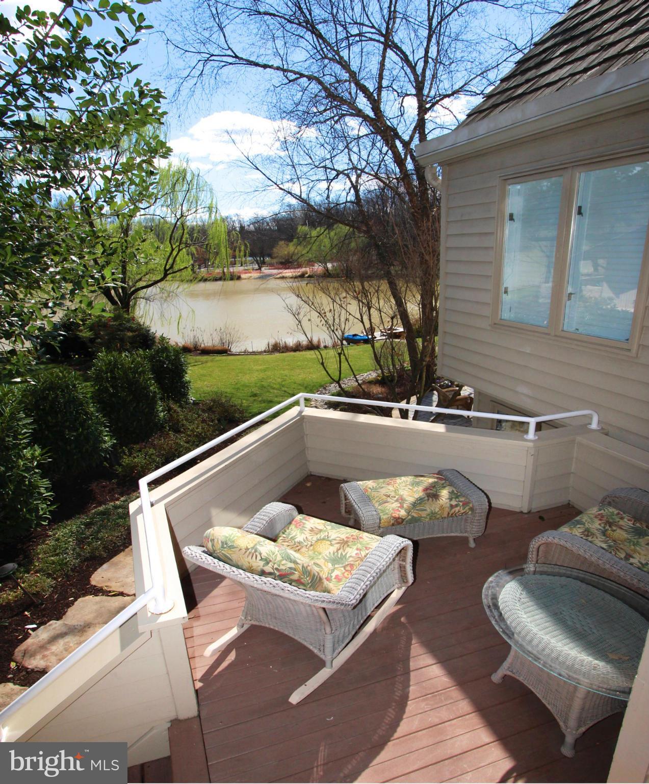 11571 Lake Newport Road Reston, VA 20194 - Photo 12 of 30 Private Deck off Accessed from Master Suite