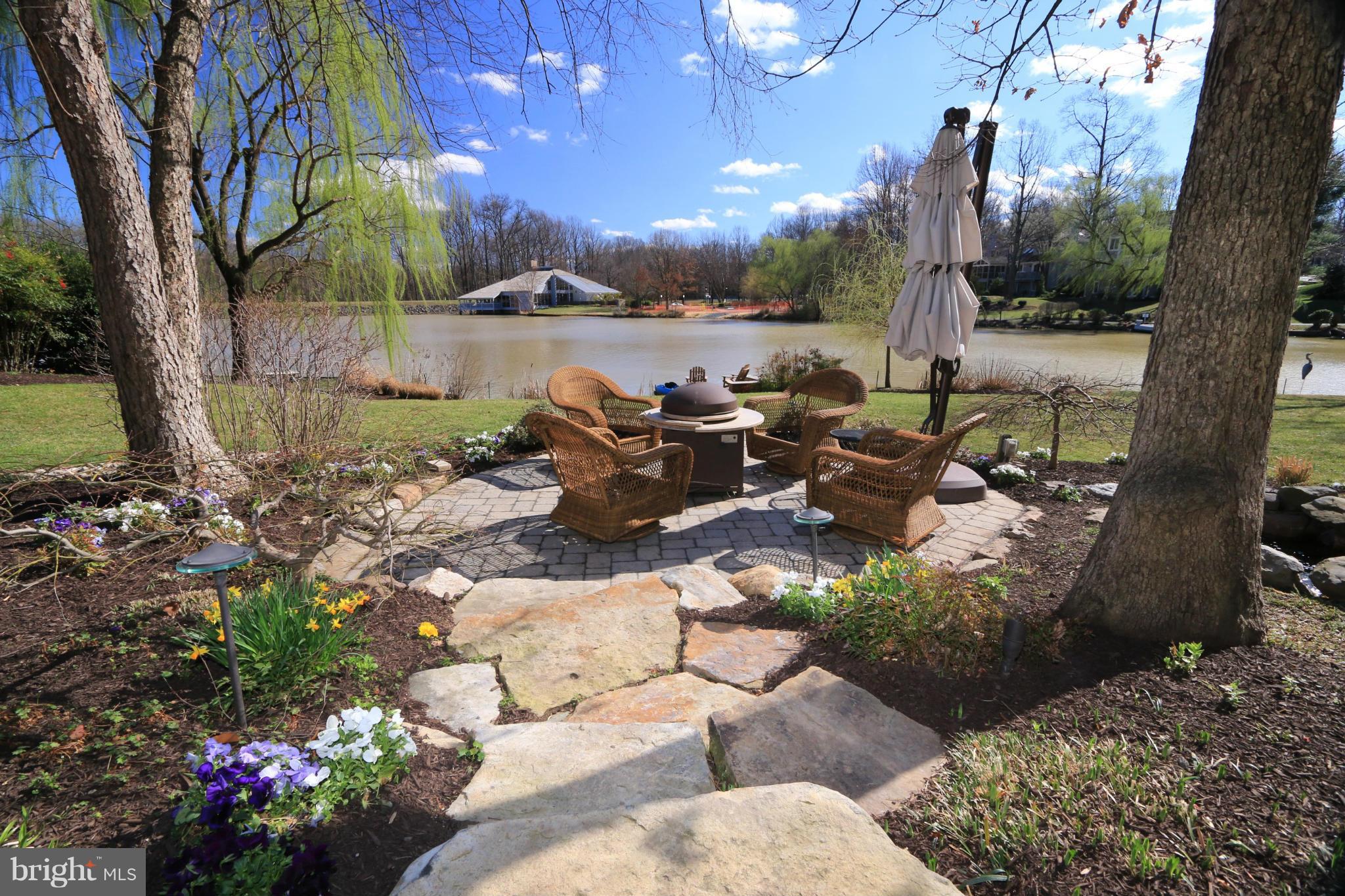11571 Lake Newport Road Reston, VA 20194 - Photo 29 of 30 Gorgeous Lake Views from Cobblestone Patios