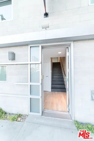 a view of front door