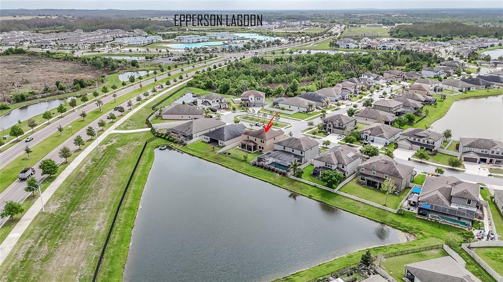 8099 Lago Mist Way Wesley Chapel, FL 33545 - Photo 49 of 56 an aerial view of a city