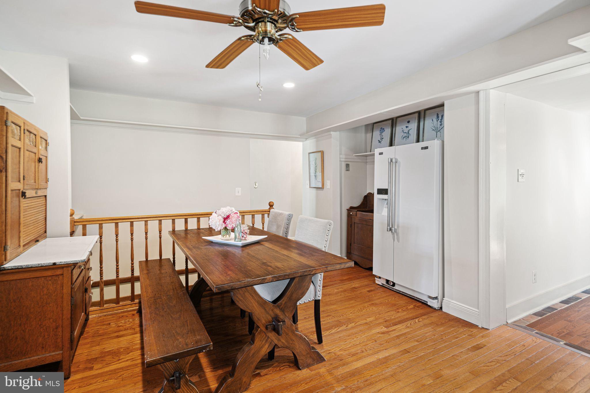 435 1st Avenue Haddon Heights, NJ 08035 - Photo 7 of 19 a view of a dining room with furniture and a chandelier