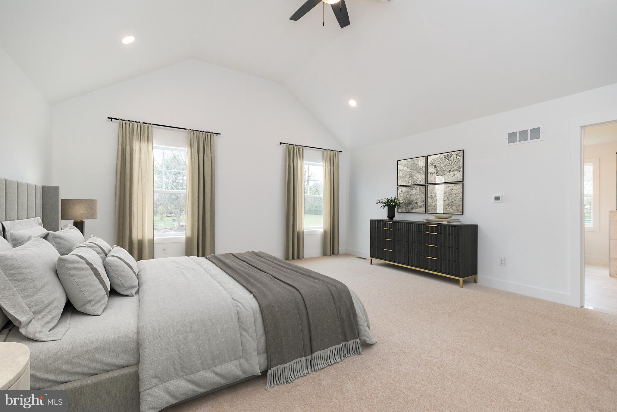 209 Old State Road Royersford, PA 19468 - Photo 45 of 83 Master Bedroom Vitally staged