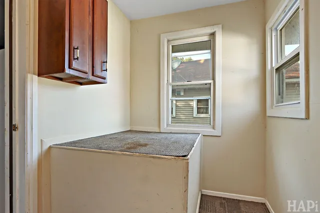 a view of front door of house