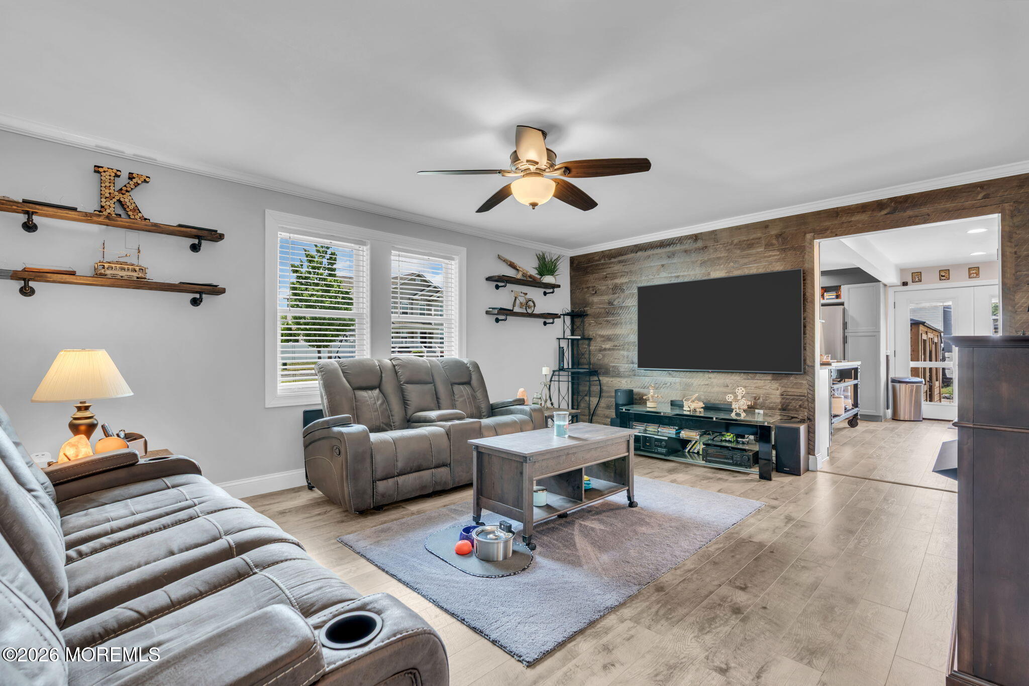 181 Locust Avenue Howell, NJ 07731 - Photo 10 of 66 a living room with furniture and a flat screen tv