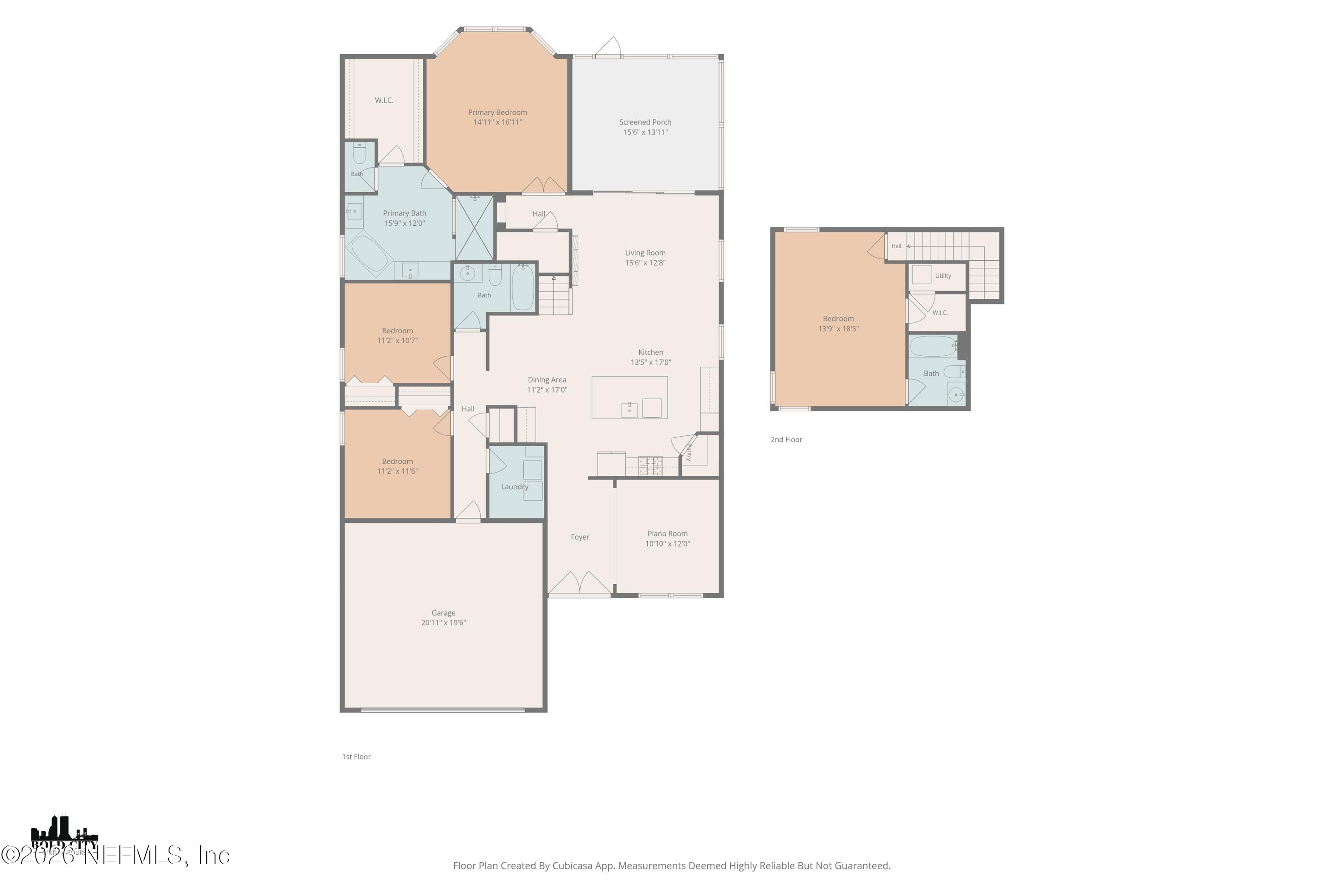 9902 Kevin Road Jacksonville, FL 32257 - Photo 41 of 42 Floorplan