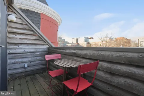 a view of a outdoor seating area