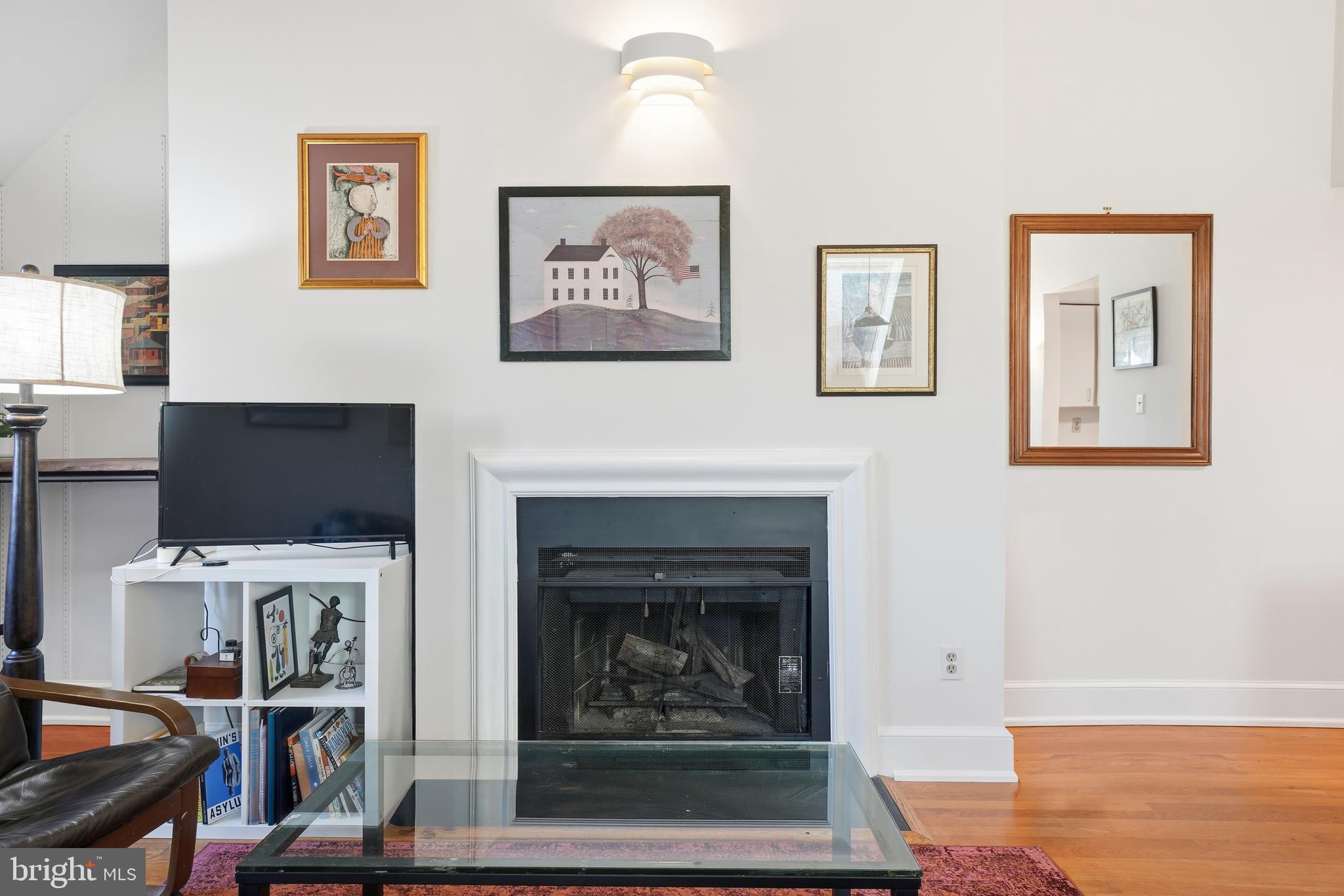 301 G Street Northeast, Unit 32 Washington, DC 20002 - Photo 4 of 19 Wood burning fireplace