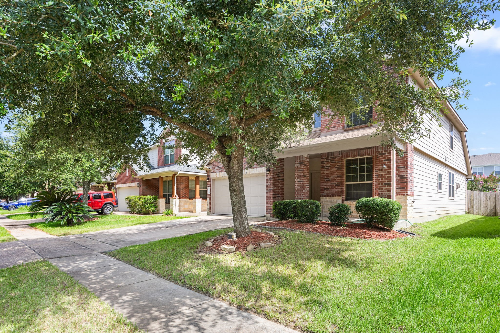 3606 Canvasback Lane Houston, TX 77047 - Photo 29 of 29 Beautiful two-story home with classic brick elevation and mature shade trees.