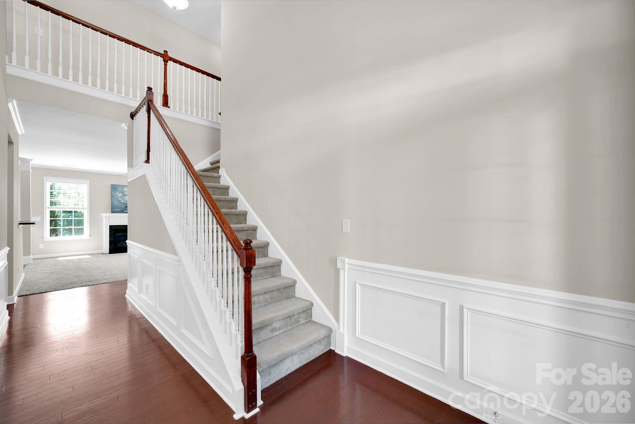5072 Gladiola Way Tega Cay, SC 29708 - Photo 3 of 40 a view of entryway with wooden floor