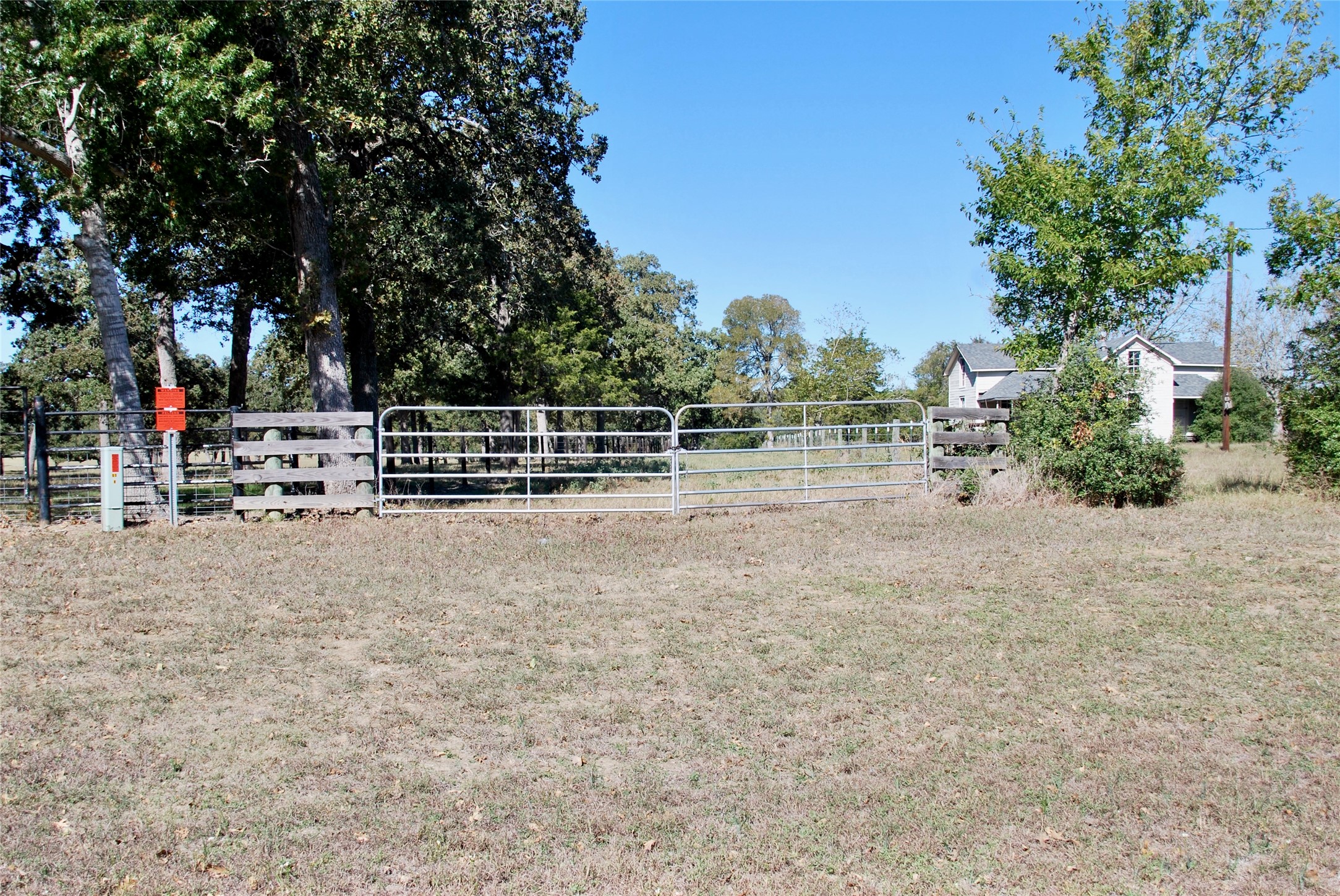 90 St Schulenburg Tx 78956 Schulenburg, TX 78956 - Photo 48 of 48 a view of outdoor space with deck and trees