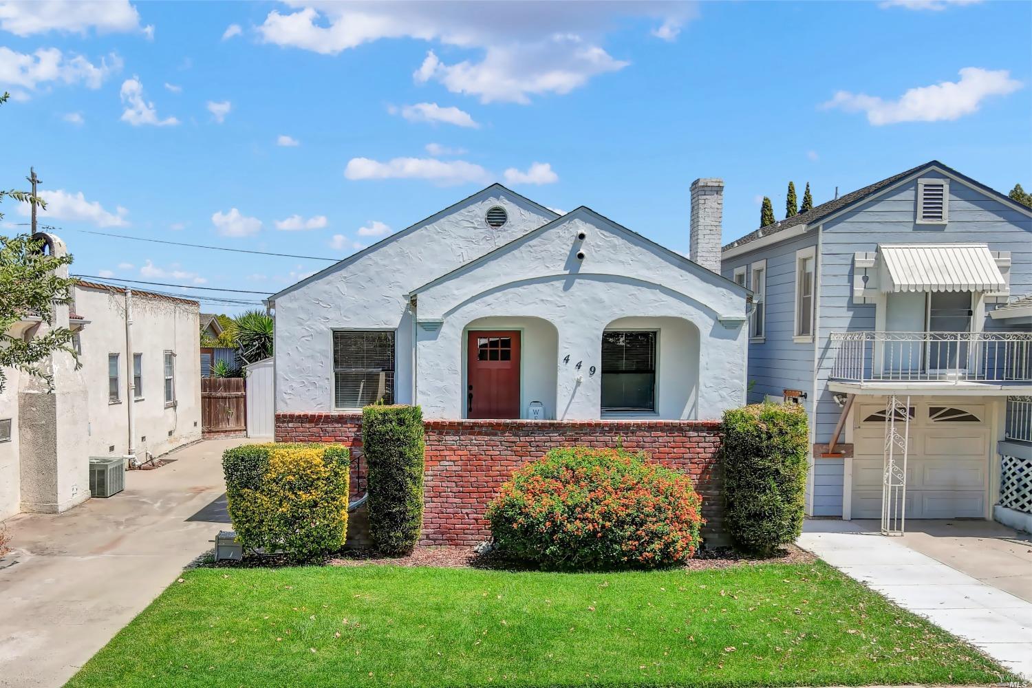 449 South Front Street Rio Vista, CA 94571 - Photo 1 of 1 a front view of a house with a garden