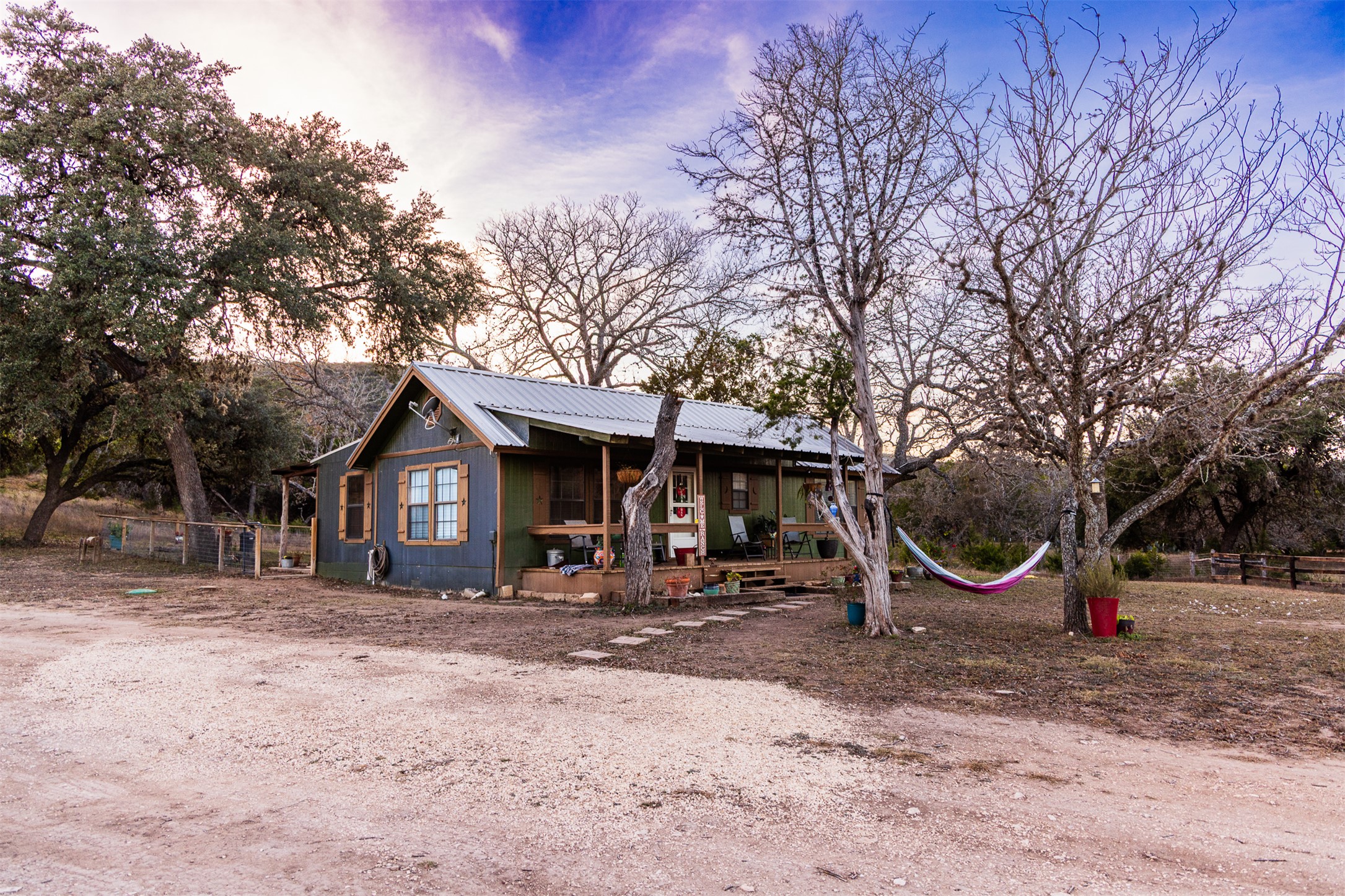 641 Patterson Creek Road Leakey, TX 78873 - Photo 19 of 37 View of front of house featuring a metal roof