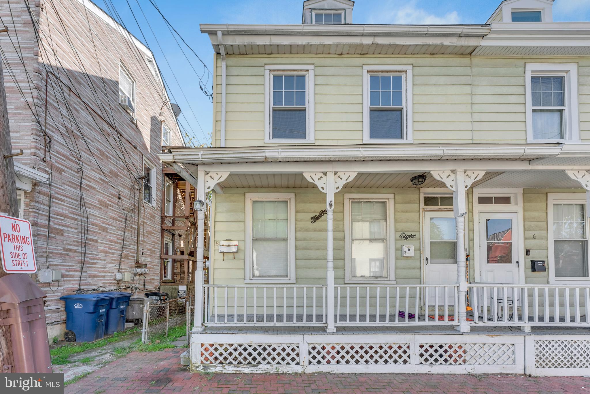 8 Church Street, Unit B Mount Holly, NJ 08060 - Photo 1 of 15 a view of a house with a bench
